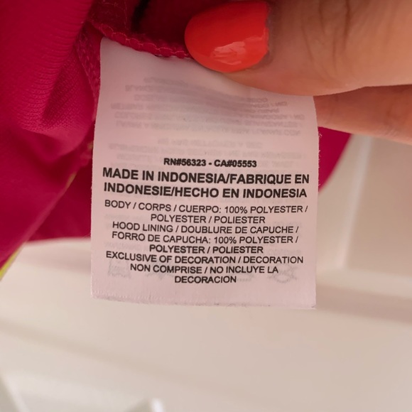 Nike - therma-fit pink and neon yelllow sweater - Picture 7 of 10